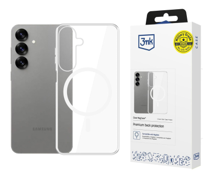 Etui / obudowa na smartfona 3mk Clear MagCase do Samsung Galaxy S25